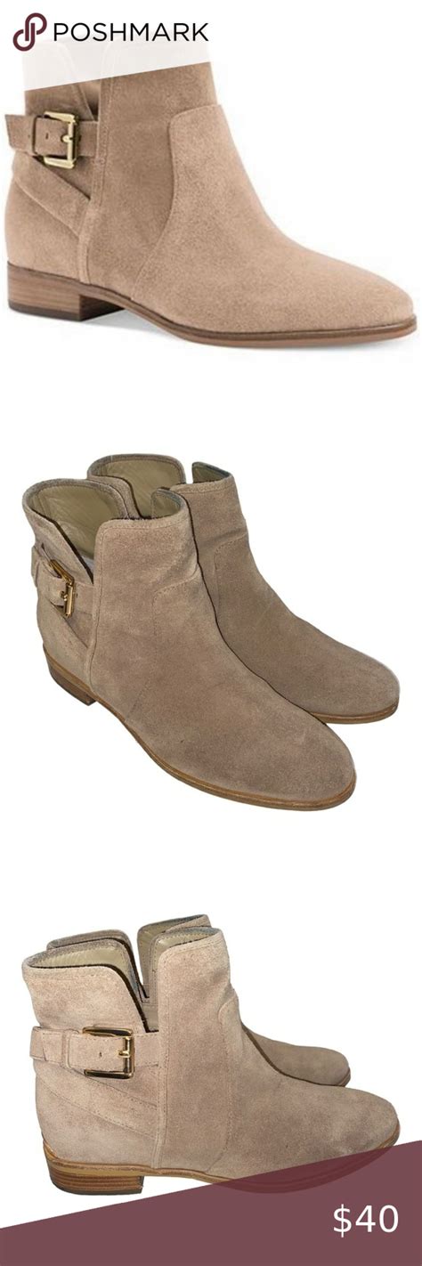 michael kors salem suede ankle boots